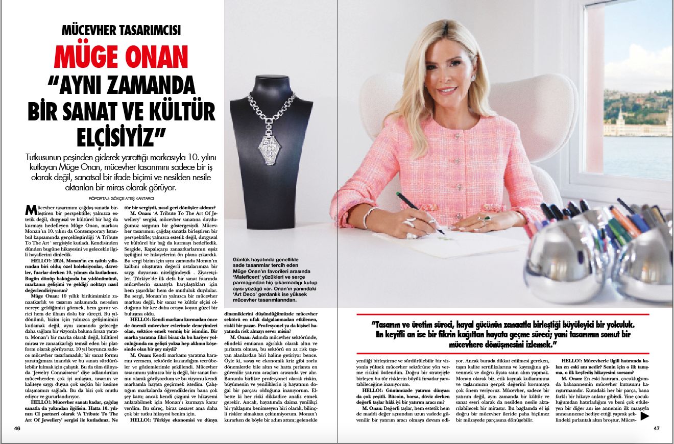 Müge Onan's Hello Interview! December'24